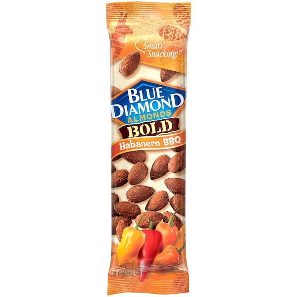 Blue Diamond Blue Diamond Almonds Habanero Barbecue Bold Almonds 1.5 oz., PK144 05512 - main